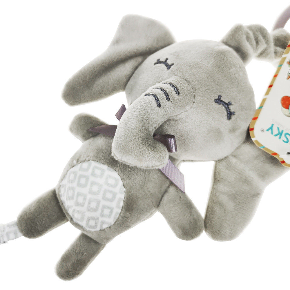 Infant Melody Crib Mobile Soft Hanging Toy Cartoon Plaything 0-12