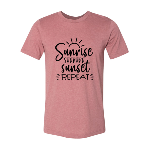 DT0114 Sunrise Sunburn Sunset Repeat Shirt