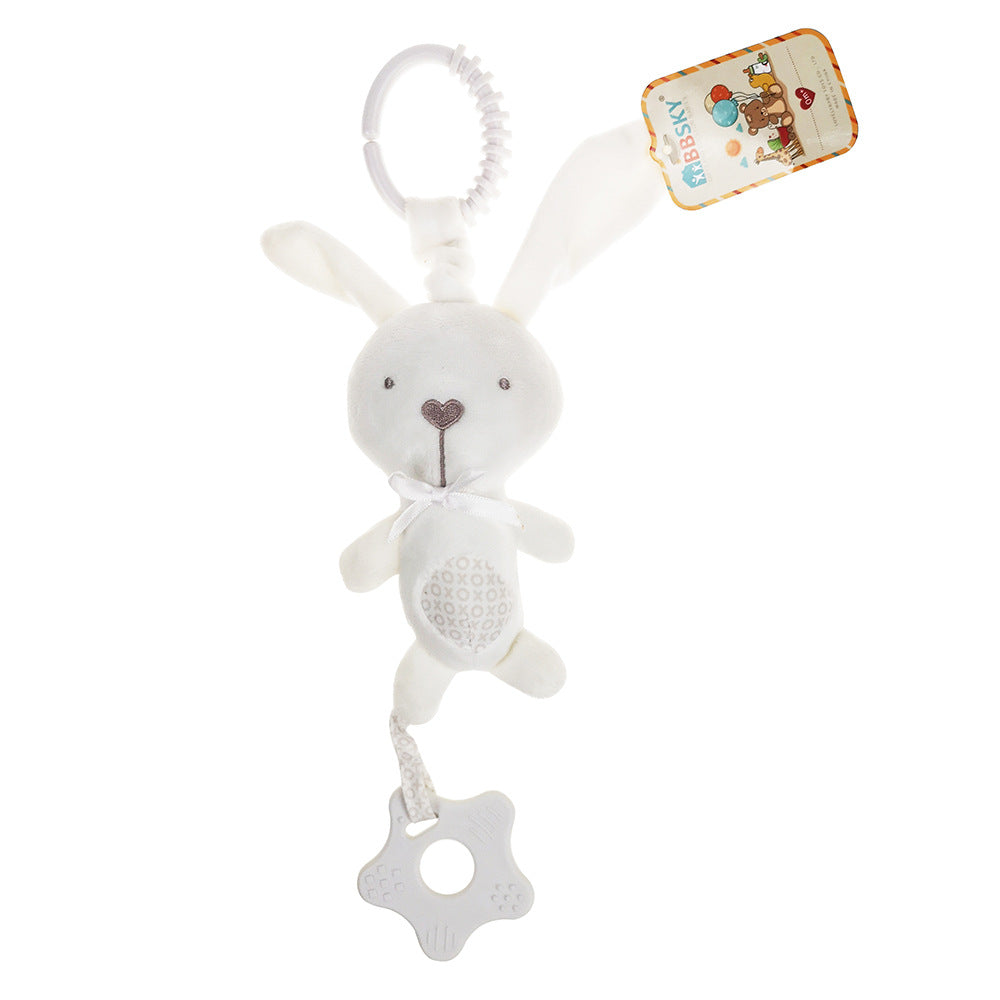 Infant Melody Crib Mobile Soft Hanging Toy Cartoon Plaything 0-12