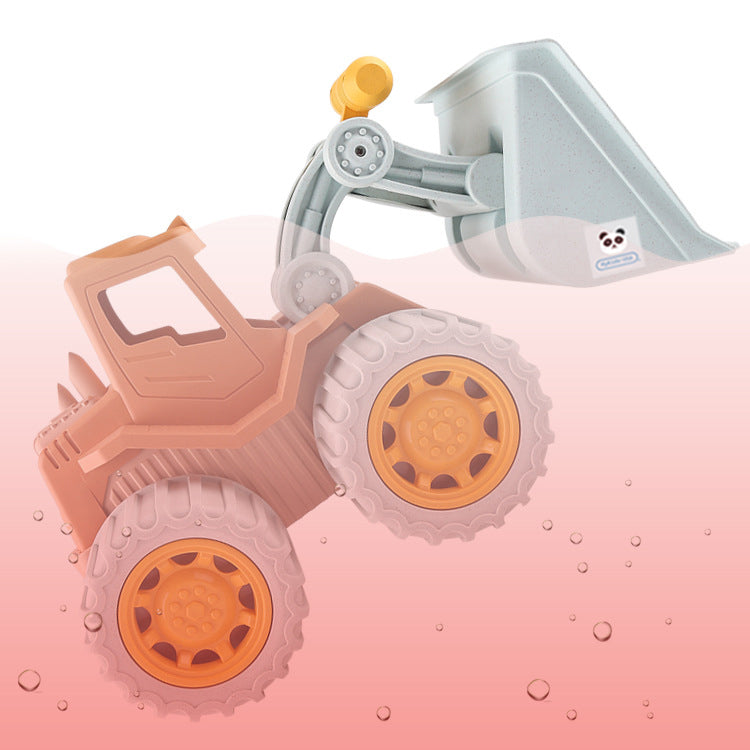 Children's Wheat Straw Medium Beach Simulation Dredger Toy
