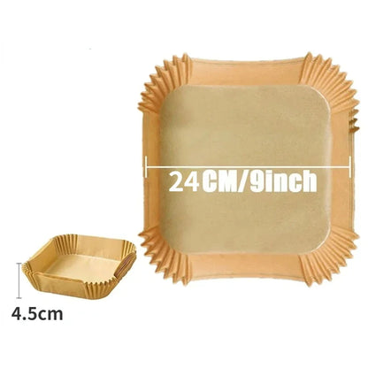 50/30 Pieces Kitchens Accessories Air Fryer Paper Kitchen Utensils