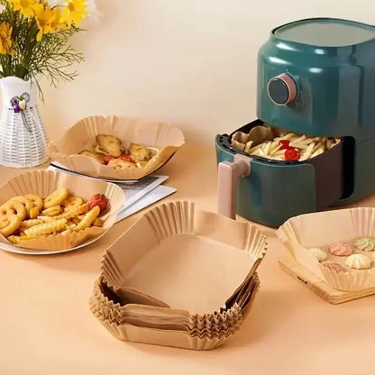 50/30 Pieces Kitchens Accessories Air Fryer Paper Kitchen Utensils