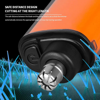 Mini Electric Nose Hair Clipper Rechargeable Multi-kinetic Shaving