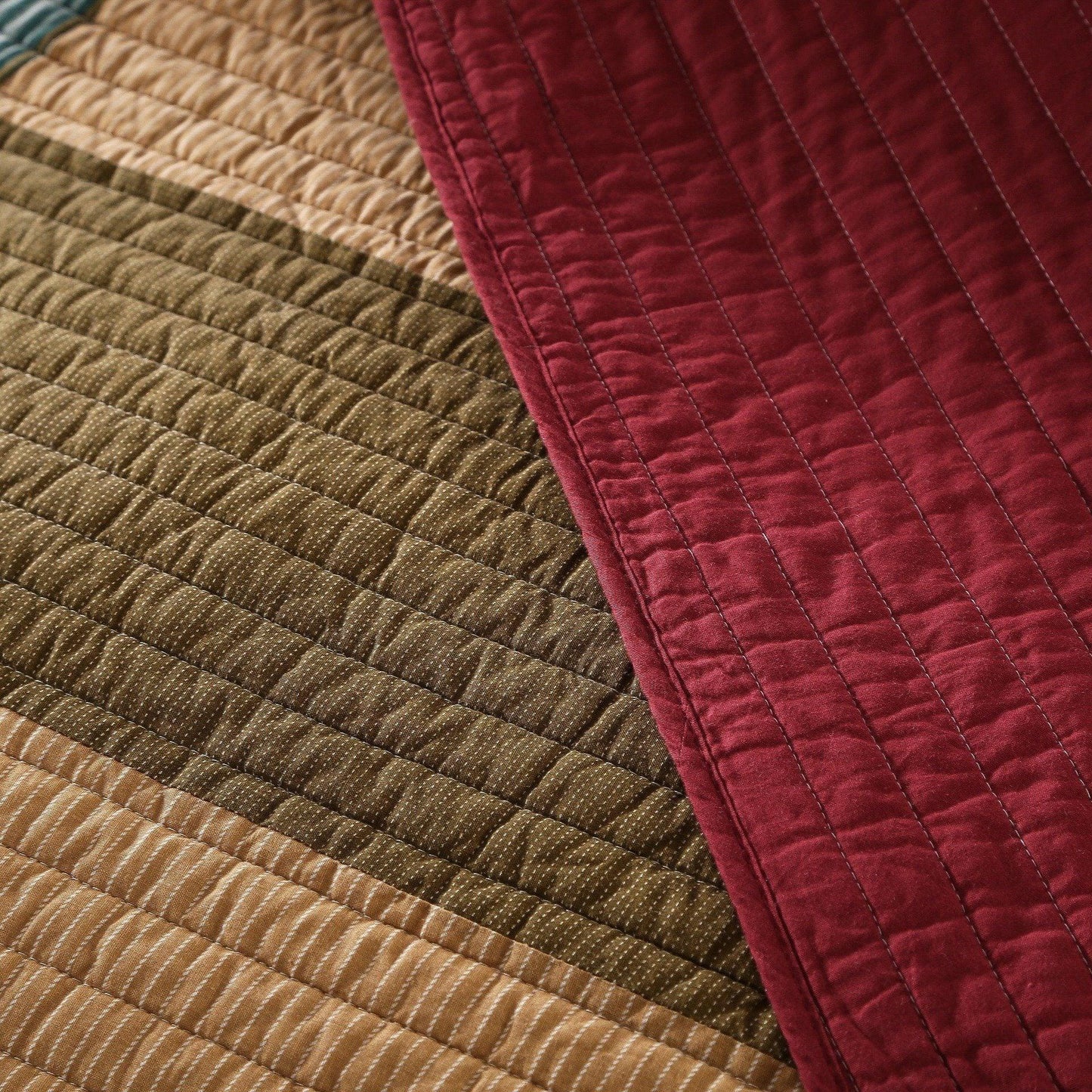 DaDa Bedding Classical Warm Desert Sands Cotton Velveteen Patchwork