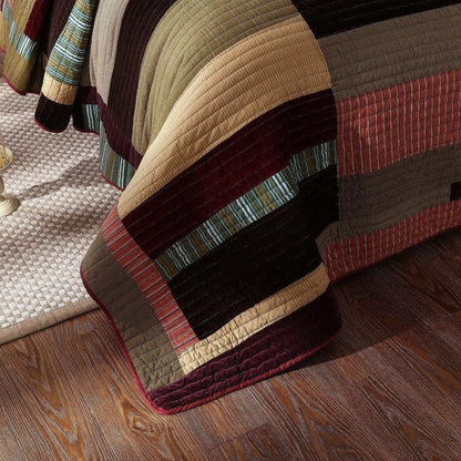 DaDa Bedding Classical Warm Desert Sands Cotton Velveteen Patchwork