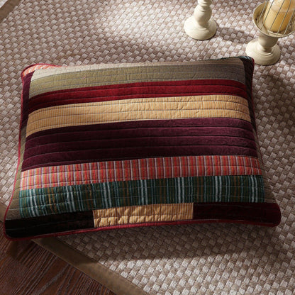 DaDa Bedding Classical Warm Desert Sands Cotton Velveteen Patchwork